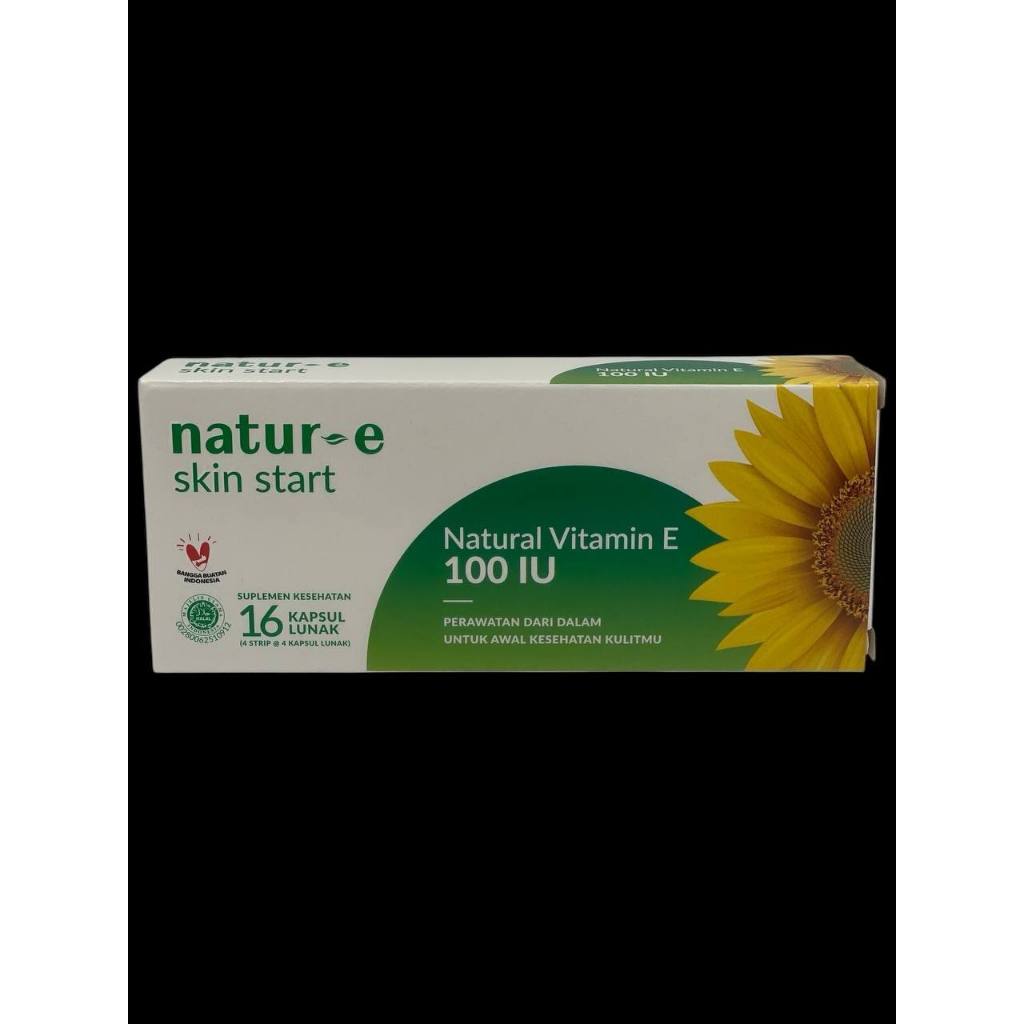 NATUR E SKIN START 100IU 16 KAPSUL LUNAK (HIJAU)