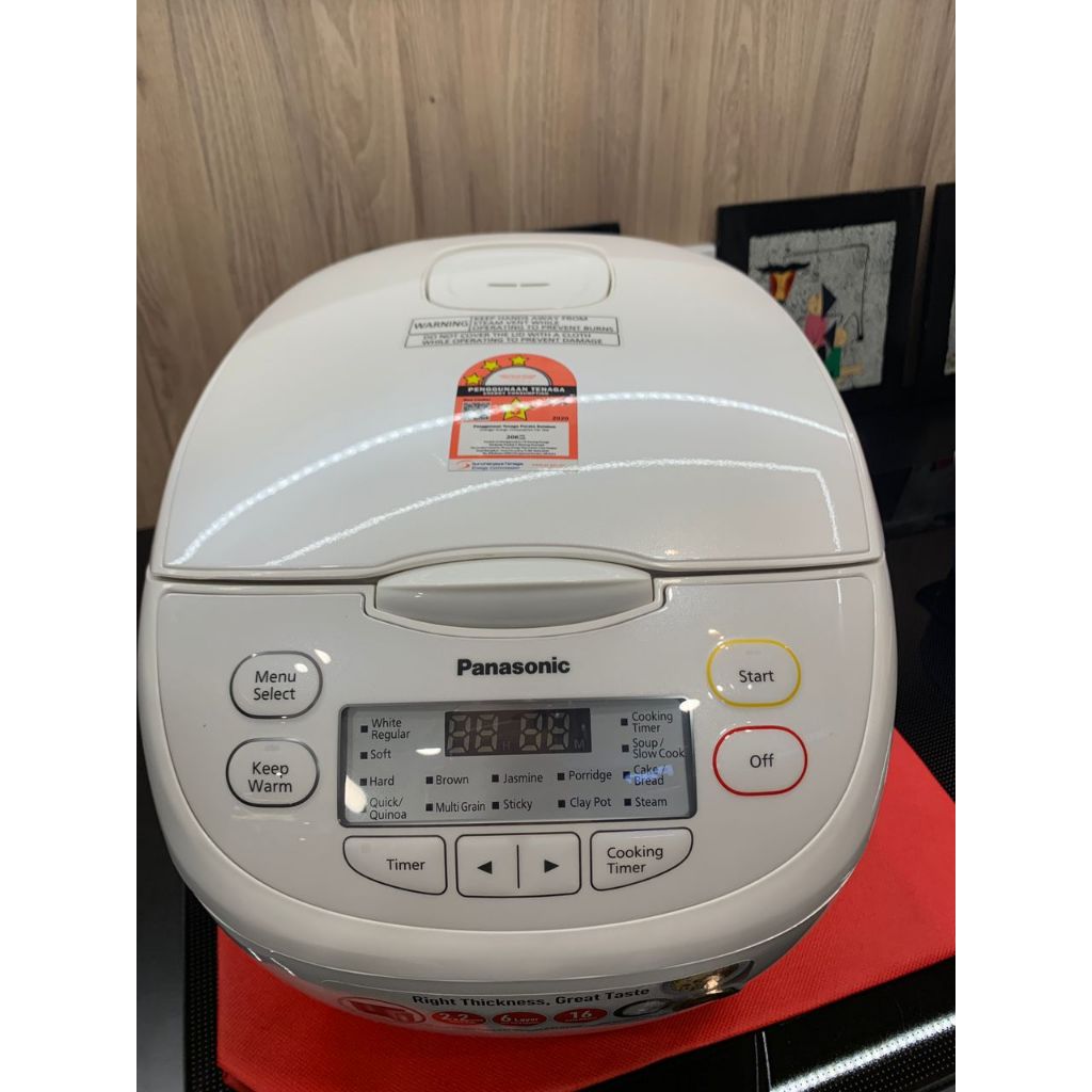 Panasonic / Microcomputer Jar Rice Cooker | SR-CN188WSK Food Steamer Bread Maker Periuk Nasi 电饭锅