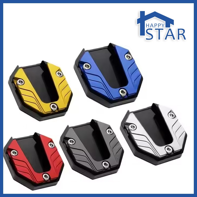 Universal Scooter Motorcycle Bike Kickstand Extender Foot Side Stand Extension Pad Support Plate Anti-skid Enlarge