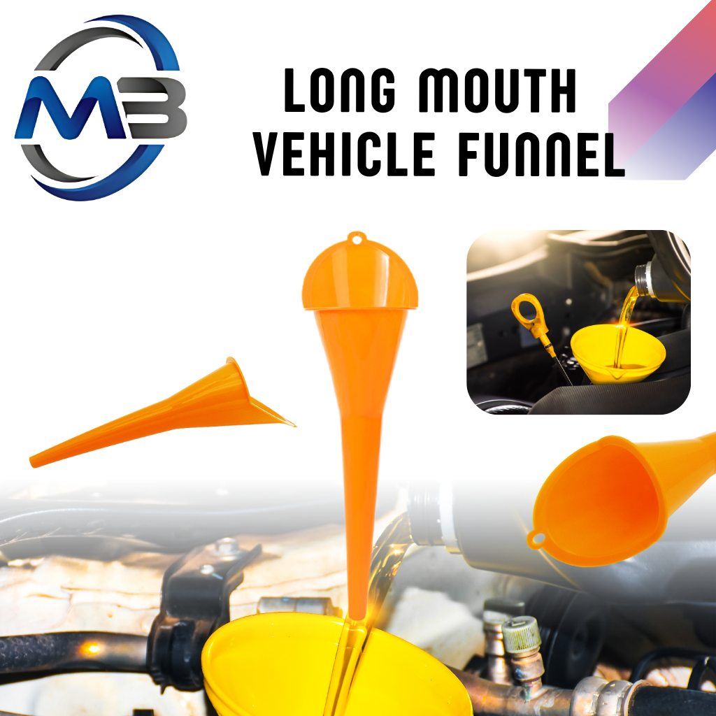 Motorcycle Car Ktm Long Mouth Multi-function Funnel Plastic Engine Machine Funnel Fueling Funnel Gasoline Oil Diesel Add