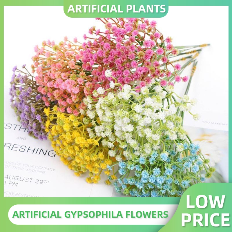 Bunga Baby Breath Tiruan - Untuk Hantaran, Dekor Rumah & Kafe | Bouquet Realistik Tahan Lama (Anti Layu!)