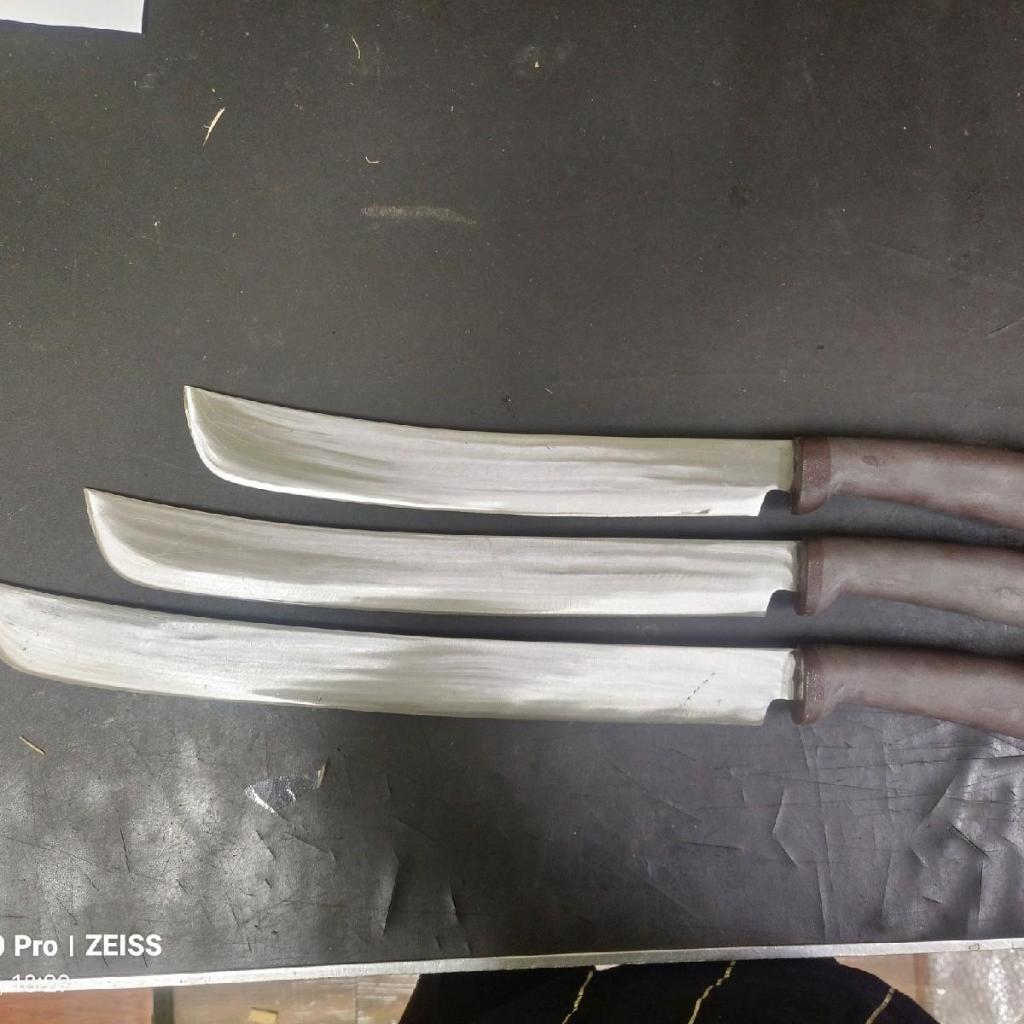 Penebas Kayu Tahan Paku/ 4mm Tebal / Terdapat 3 size/ Alat Berkebun Untuk Petani /DTG DGN SARUNG PU LEATHER