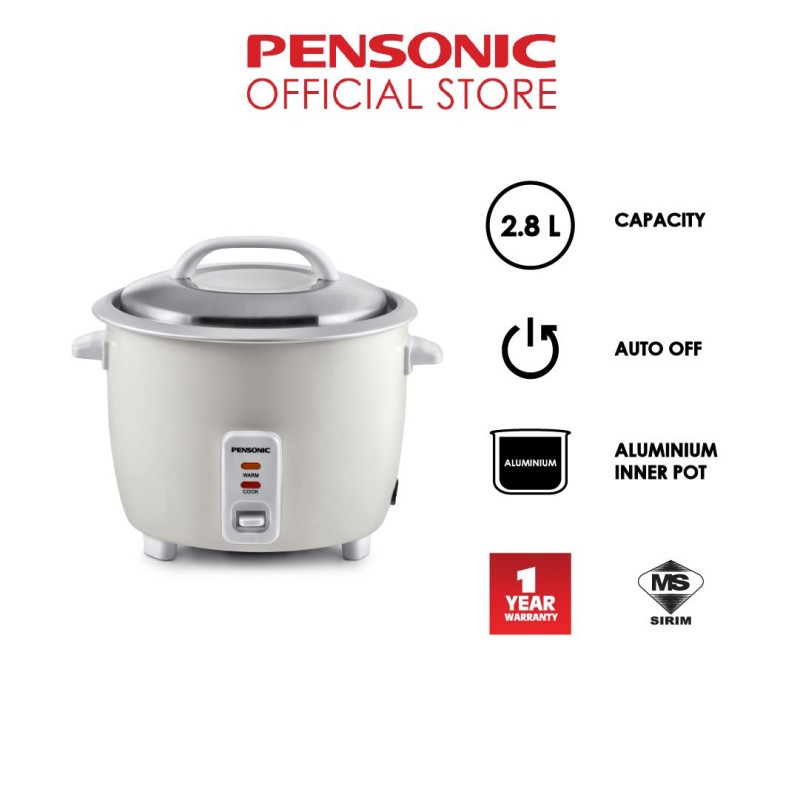 Conventional Rice Cooker | Periuk Nasi Konvensional (2.8L) | PRC-2803