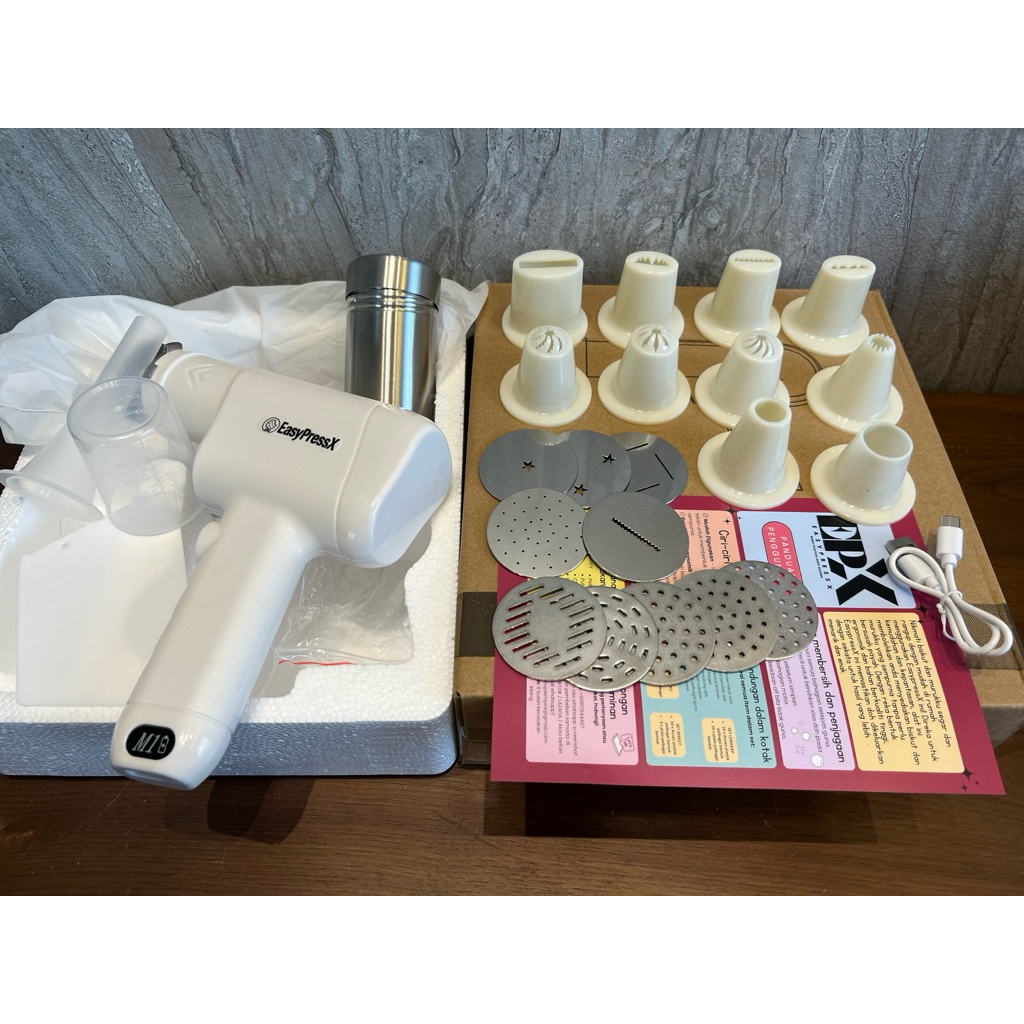 EasypressX Cookies maker mesin acuan tart nenas mesin semperit dahlia mesin churros murukku maker