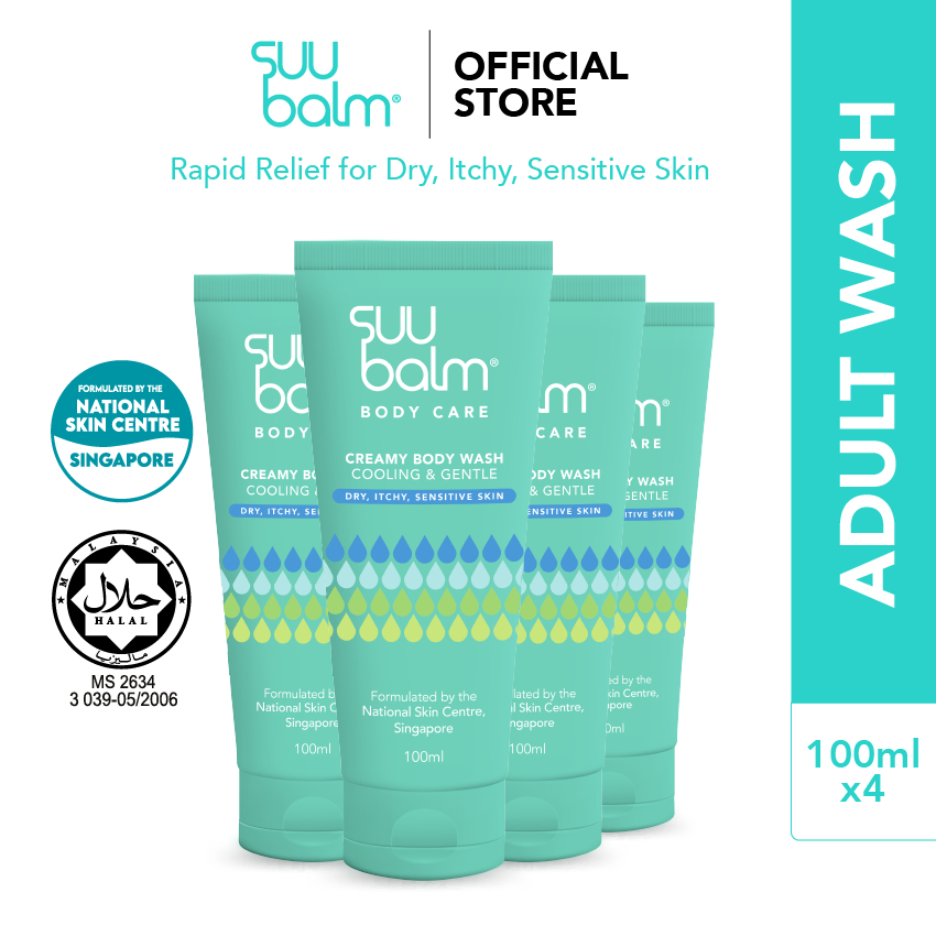 Suu Balm Cooling & Gentle Creamy Body Wash