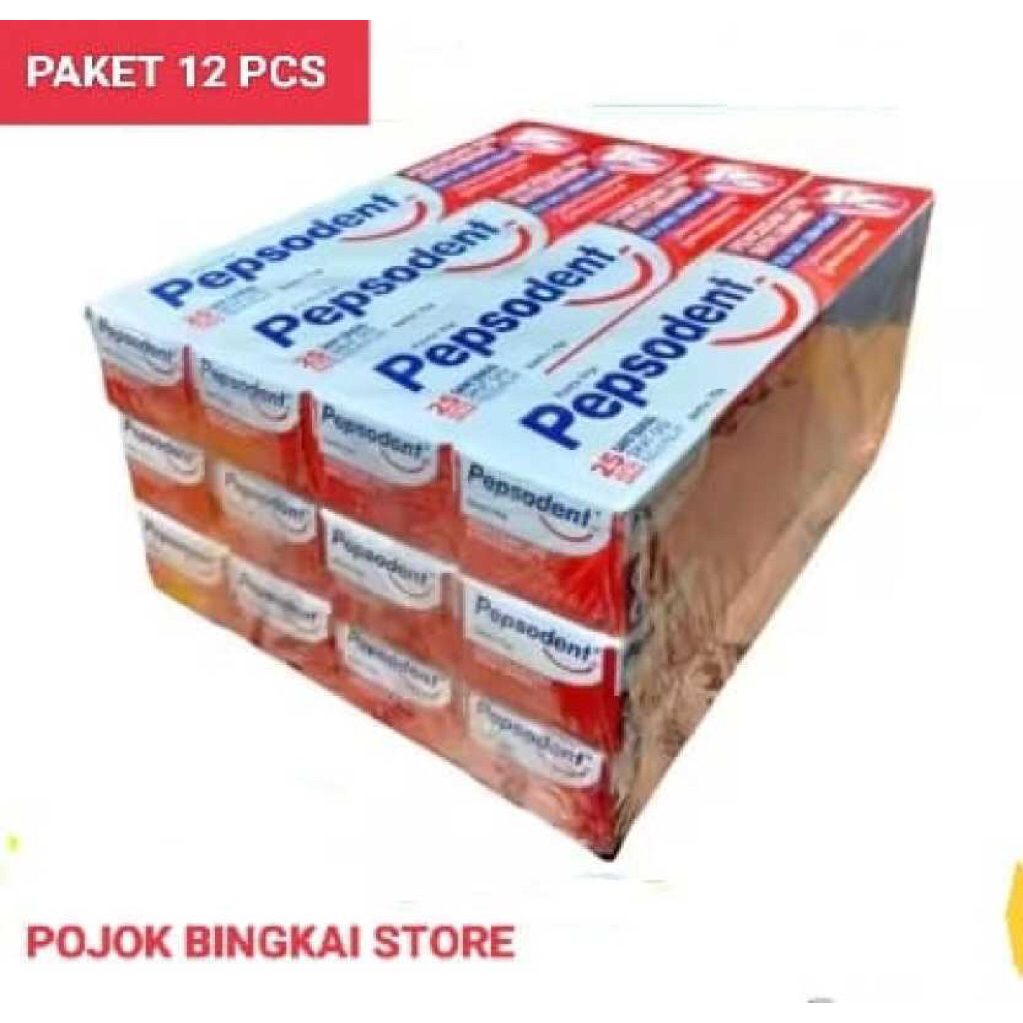 pepsodent contains 12 seepd x 75 grams/pepsodent toothpaste
