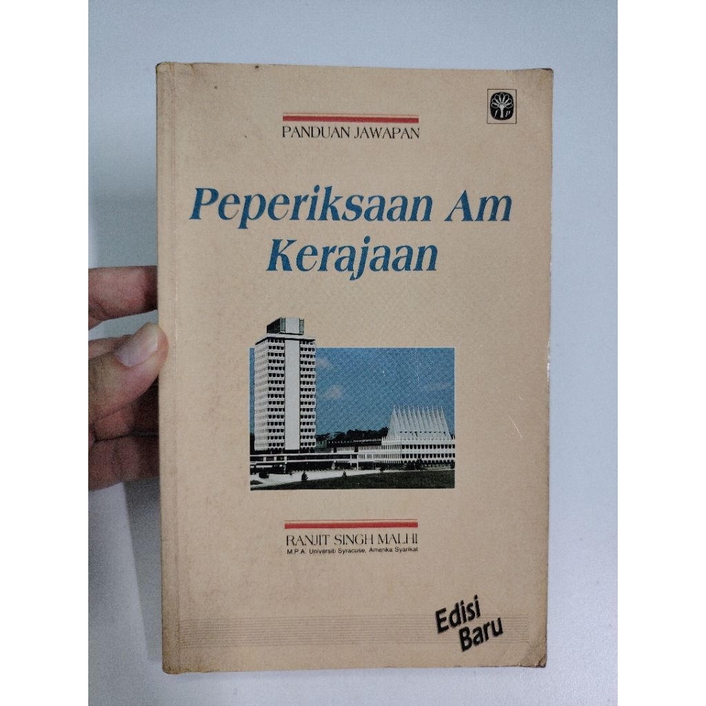 [BB] [Used] Panduan Jawapan: Peperiksaan Am Kerajaan by Ranjit Singh Malhi (Buku Bukan Fiksyen Bahasa Malaysia)