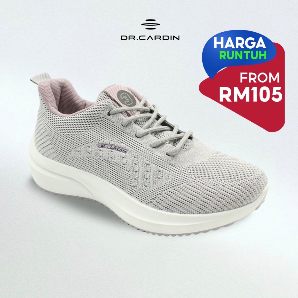 [Promo till 31st Jan] Dr. Cardin Women Breathable Lace UP Sneaker L-LQF-3668