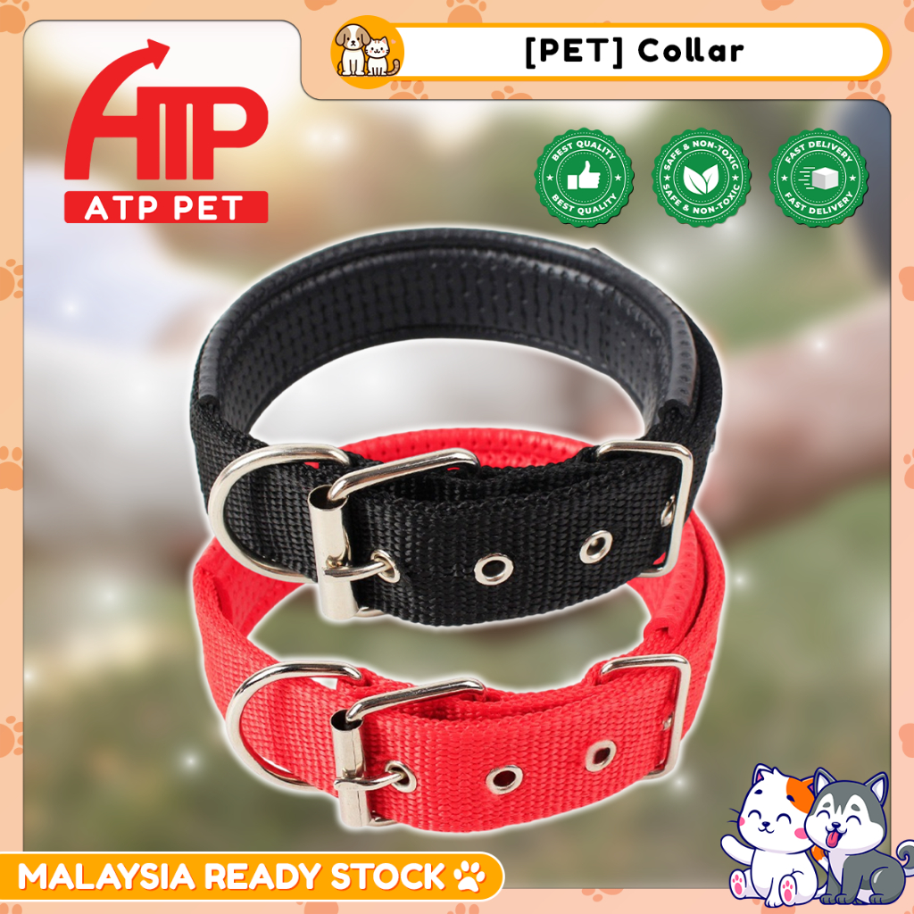 ATP PET Rantai Leher Haiwan Collar Pet Collar Colorful Adjustable Pet Neck Strap Dog Puppy Cat Kitten Rabbit Neck