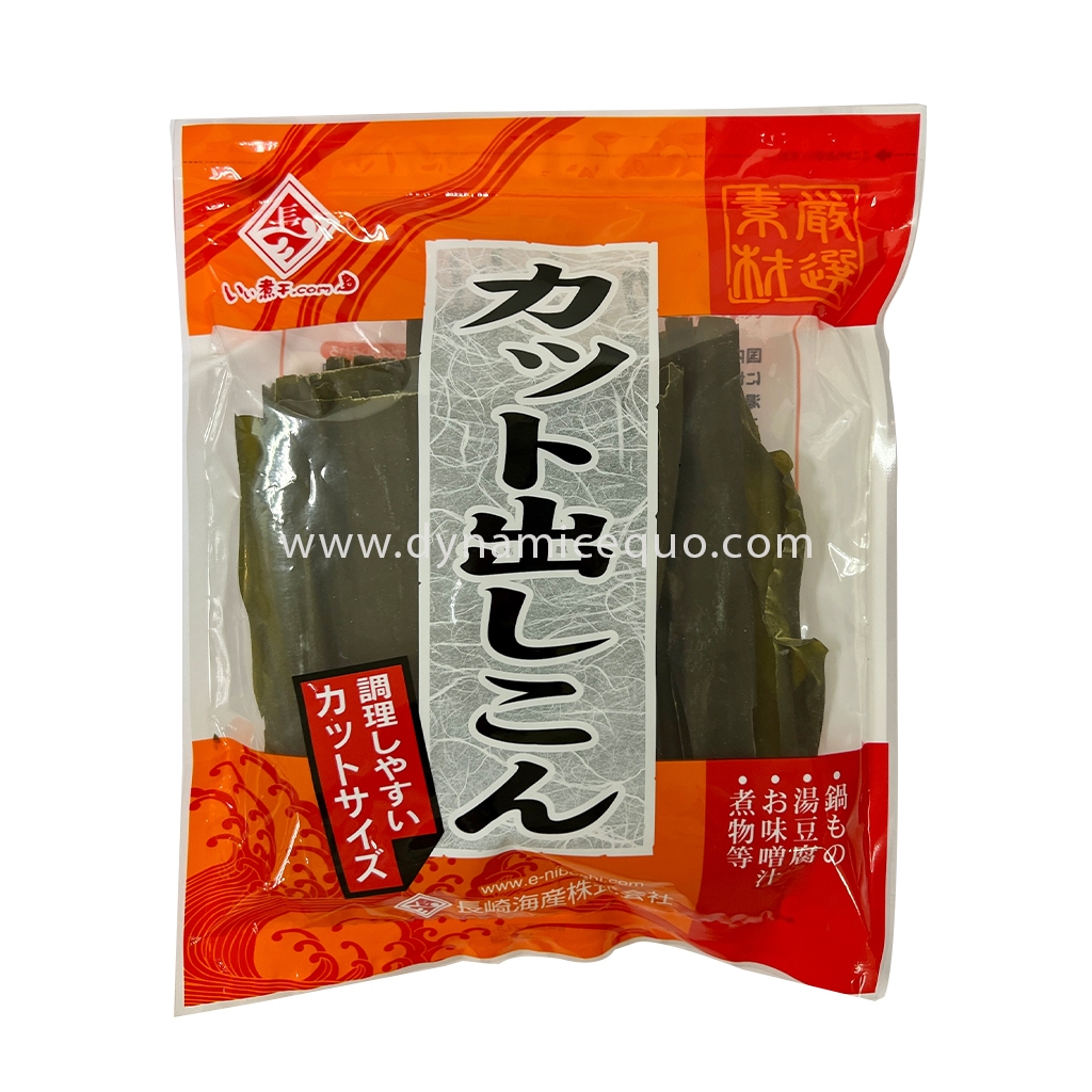 Nagasaki Kaisan Cut Dashi Kombu 70g Japan Hokkaido Donan Dried Kelp for Soup Broth カット出し昆布