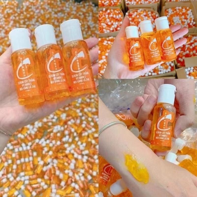 Serum 24K Mixed Cream or Body Lotion To Quickly Whiten Skin