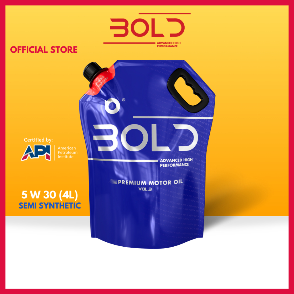 5w30 4L Semi Synthetic SP Engine Oil Car Lubricant 5w-30 Minyak Hitam Enjin Kereta