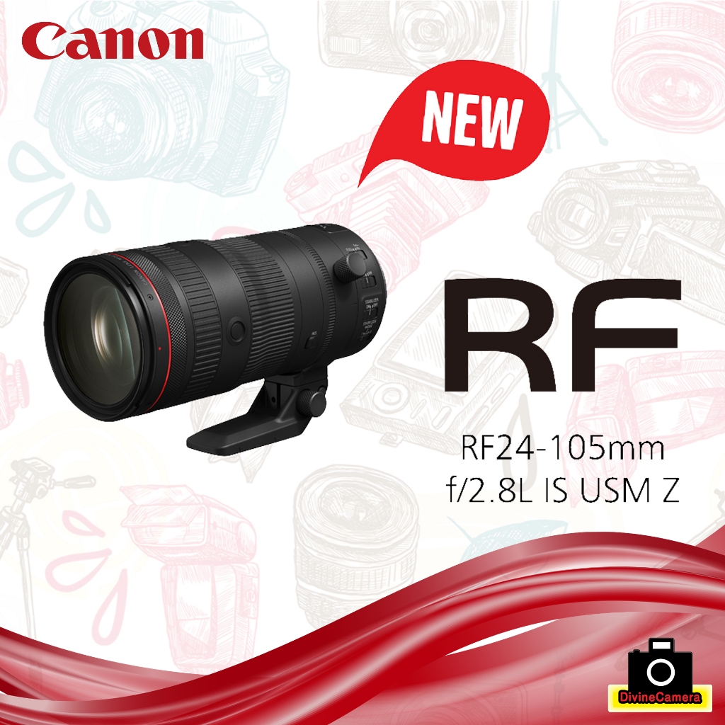 Canon RF 24-105mm f/2.8 L IS USM Z Lens