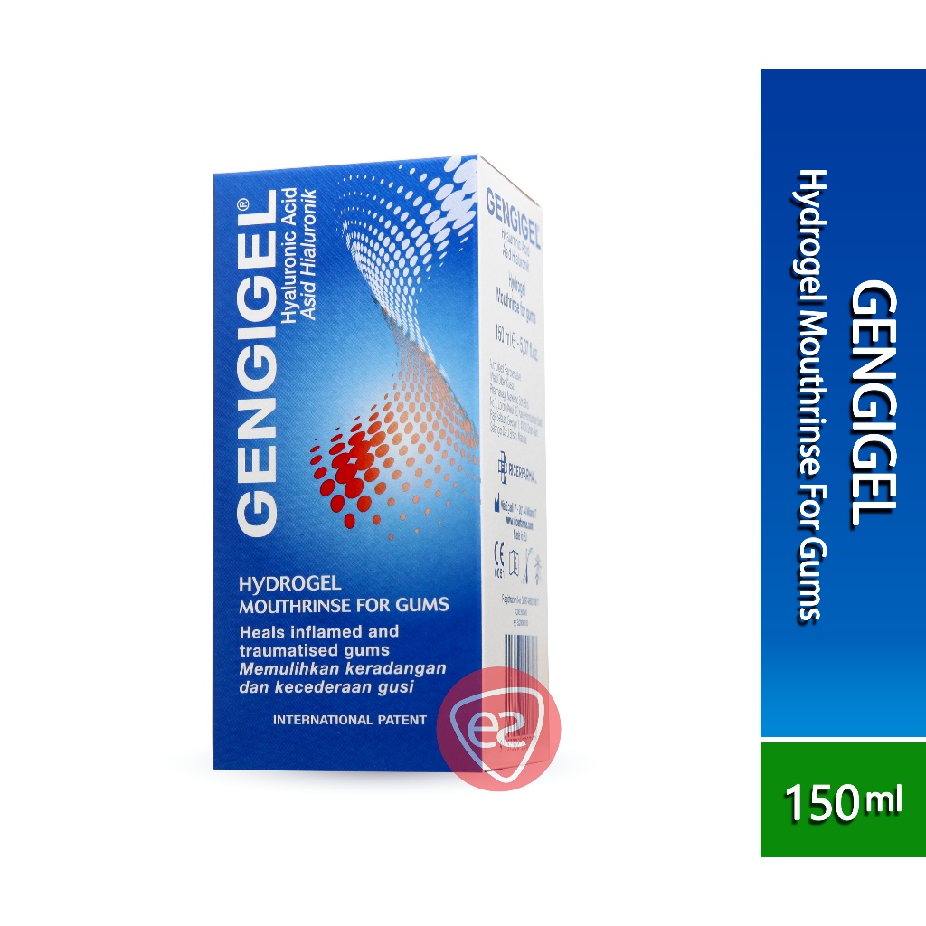Gengigel Hyaluronic Acid Hydrogel Mouthrinse For Gums 150ml