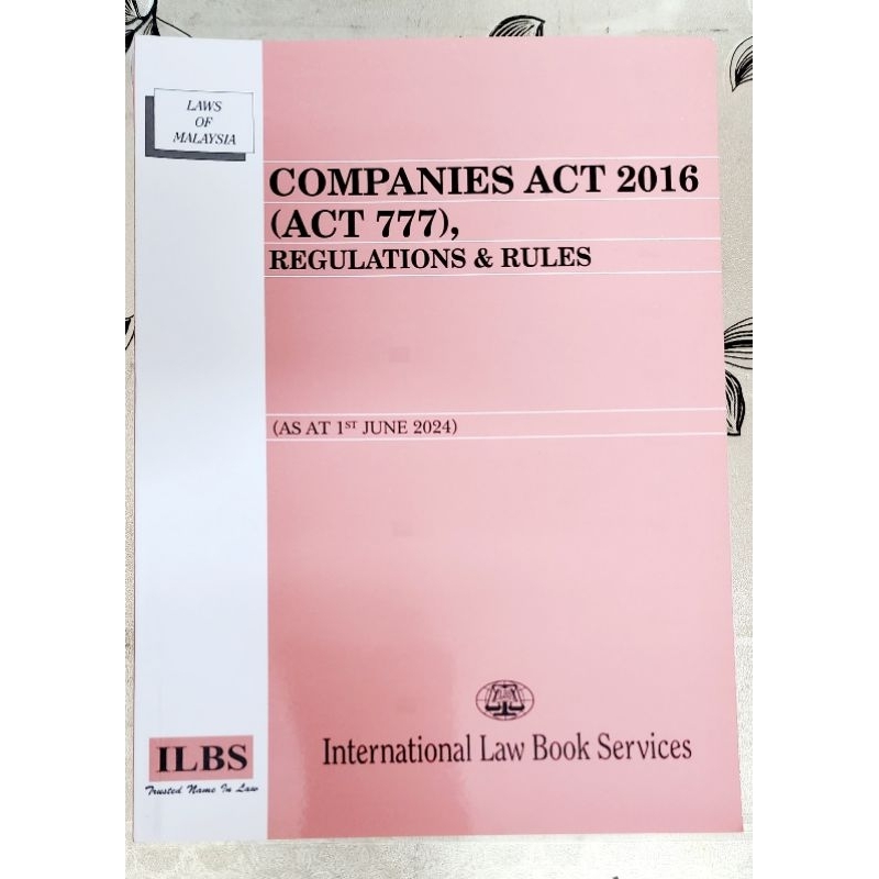 Companies Act 2016(act 777) regulations and rules