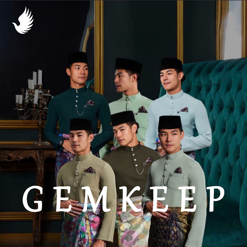 BAJU MELAYU BLUE CATALOGUE ULTIMATE 2.0 FREE GEMKEEP SLIM FIT Baju Nikah