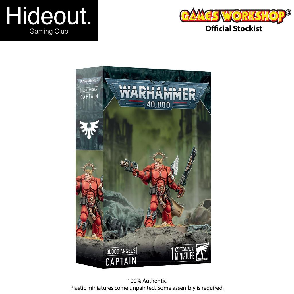 Blood Angels: Captain | Warhammer 40K | Games Workshops