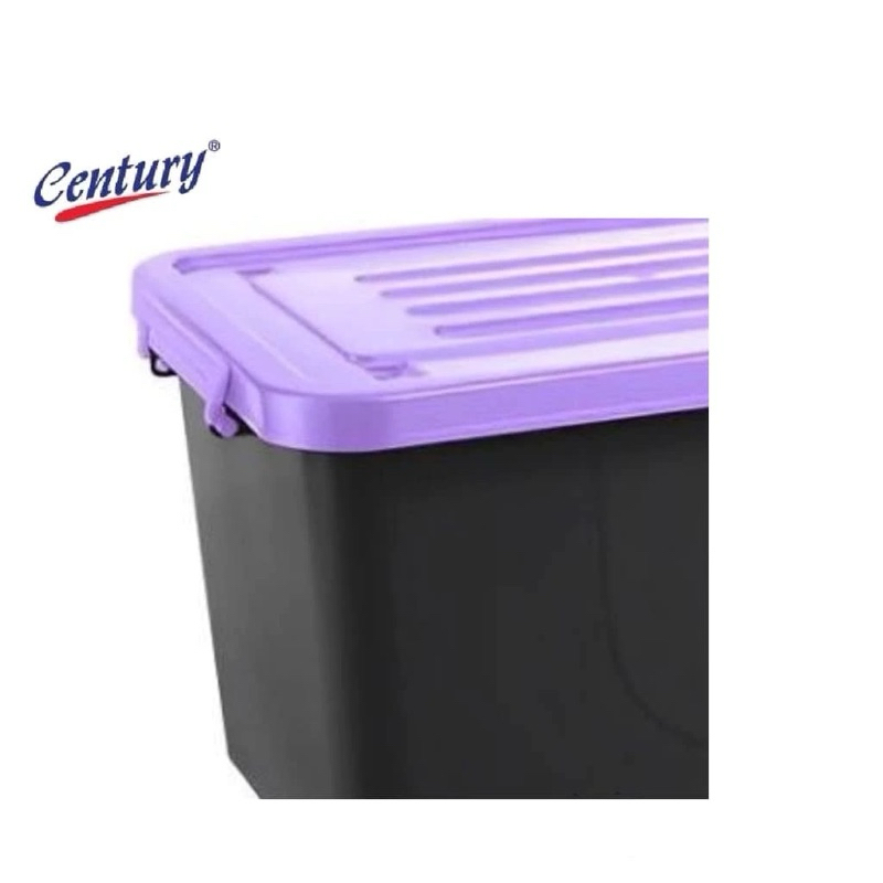 CENTURY 80L Storage Box With Wheel 7999BC / Multipurpose Storage Box / Bekas Simpanan