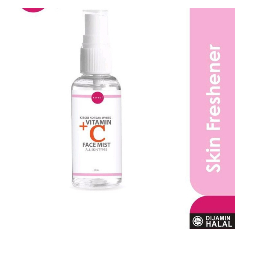 KITSUI KOREAN WHITE VITAMIN C+ FACE MIST 60 ML