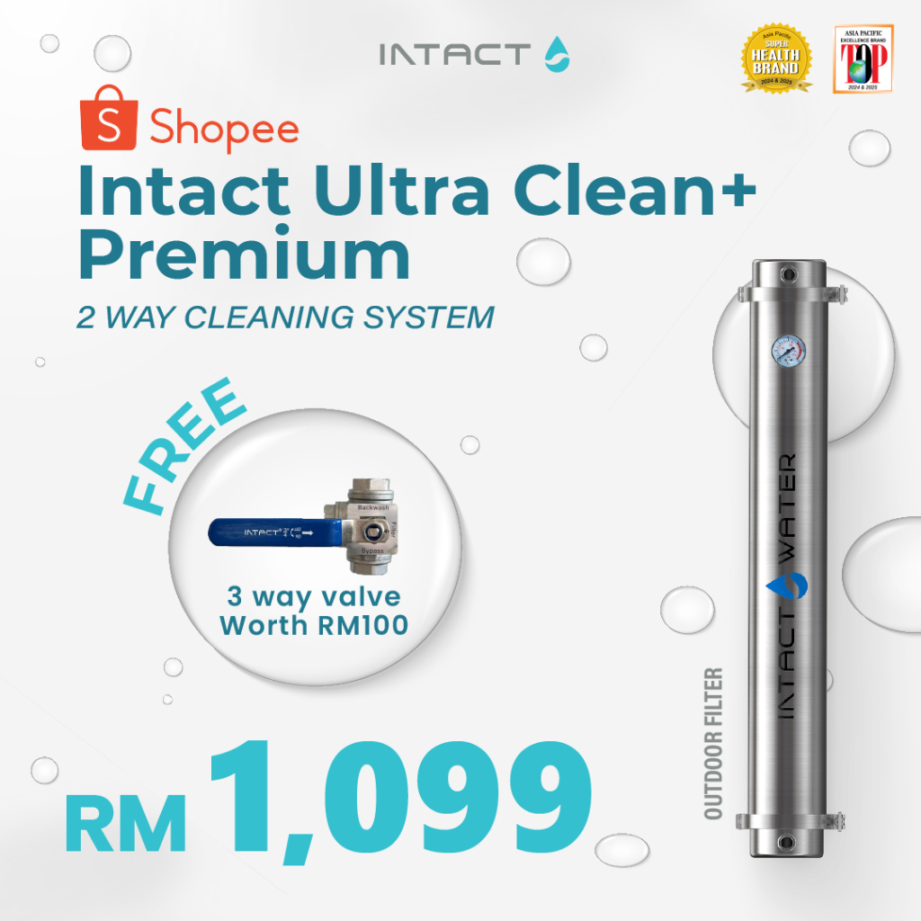 Intact Water Ultra Series Clean+ Premium Outdoor Water Purifier Filter / Penapis Air Luar Rumah