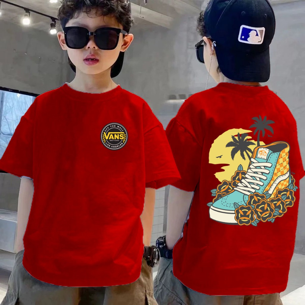 baju budak t shirt round neck 100% Premium cotton unisex size 2/3 to 12/13 2024 Kids T shirt 471