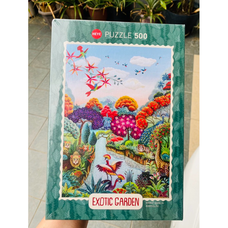 HEYE PUZZLE 500 PCS (EXOTIC GARDEN)