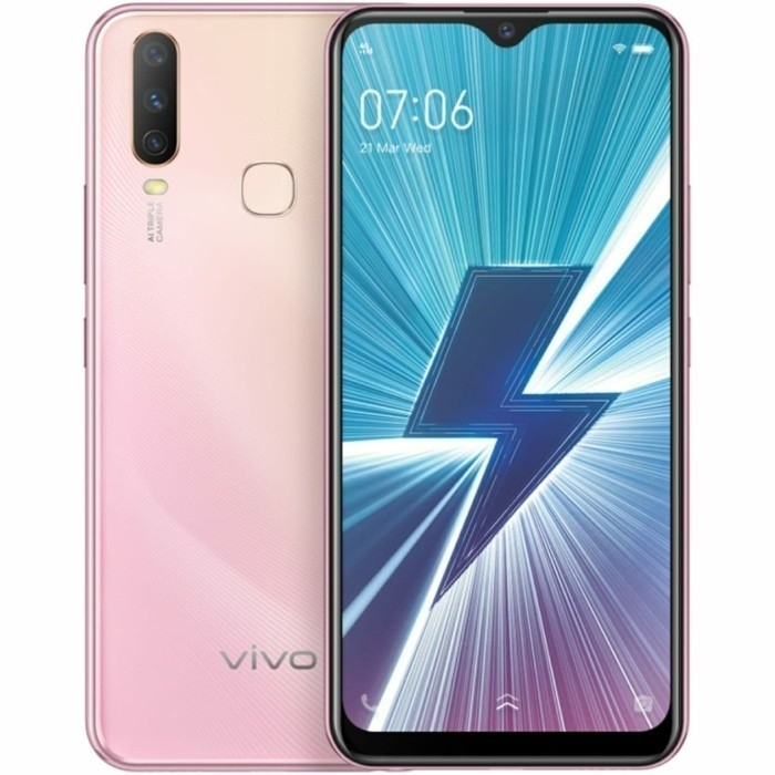 HP VIVO Y17 RAM 8/256GB 4G LET 6.35 inci Dual SIM 20MP+13MP Telefon Pintar