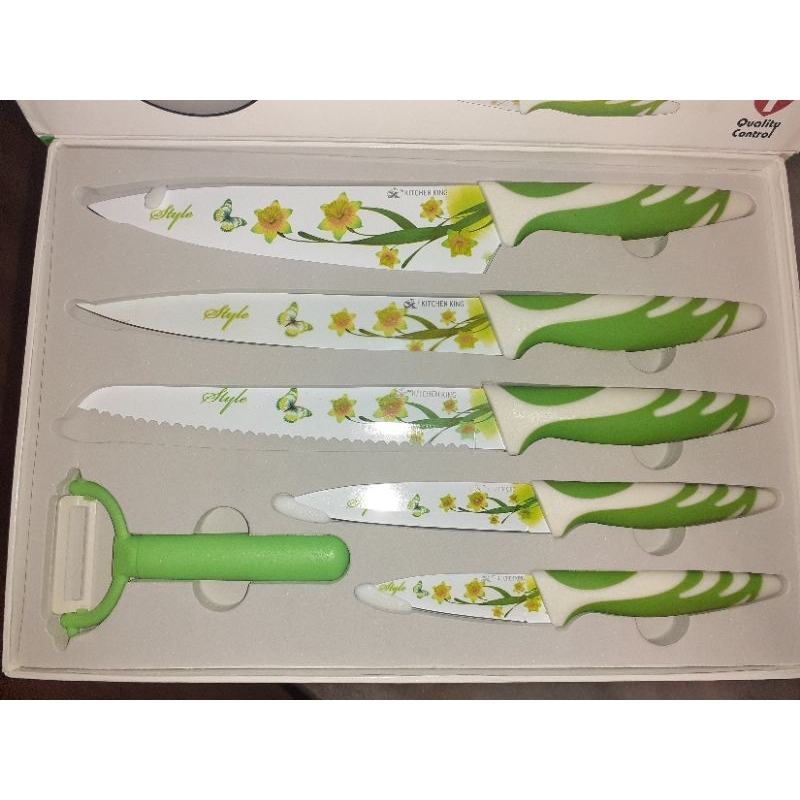 Kitchen King Professional Knife Set 6 Pcs (Swiss Quality)