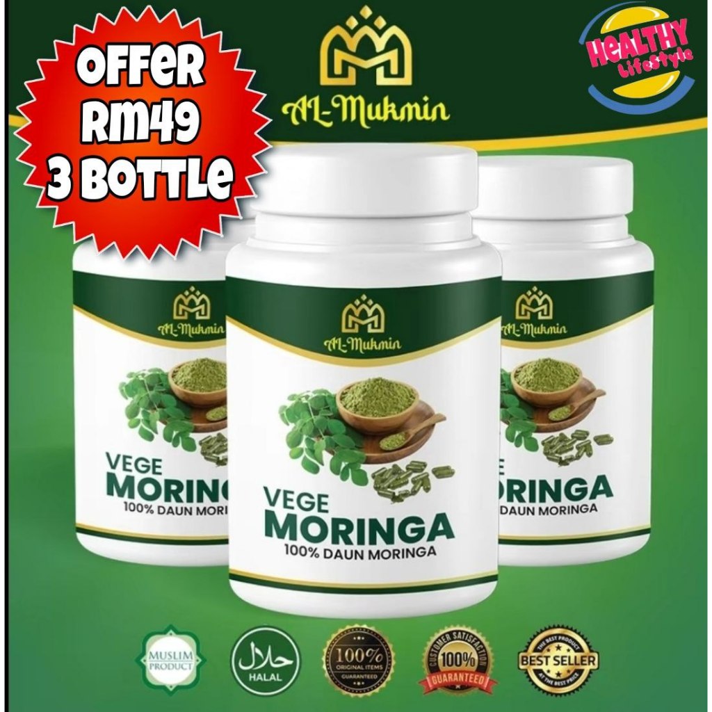 Moringa Al Mukmin | Original Moringa Product | Well Being | Healthy Product | Medicine | Daun Kelor