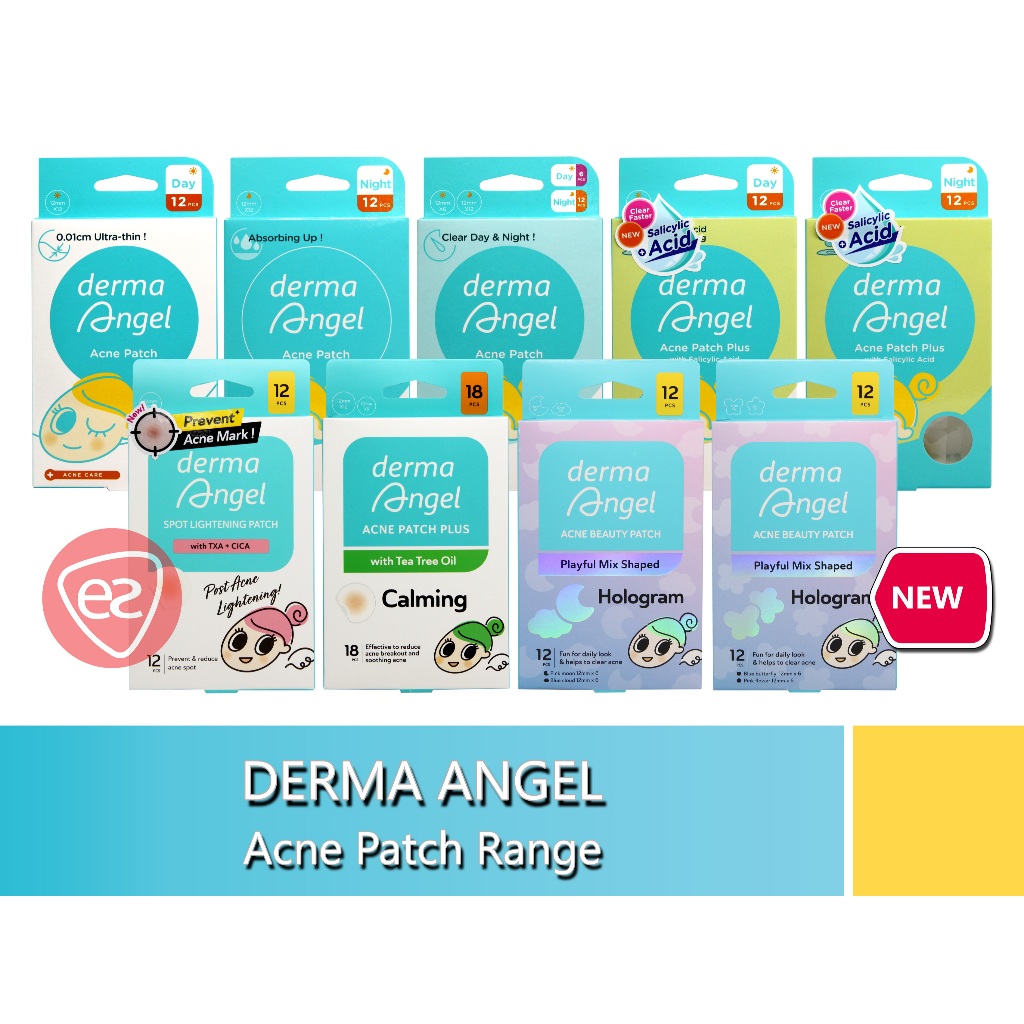 Derma Angel Acne Patch (Day/ Night/ Day & Night) / (Plus Salicylic Acid/ Tea Tree Oil) / Spot Lightening / Beauty Patch