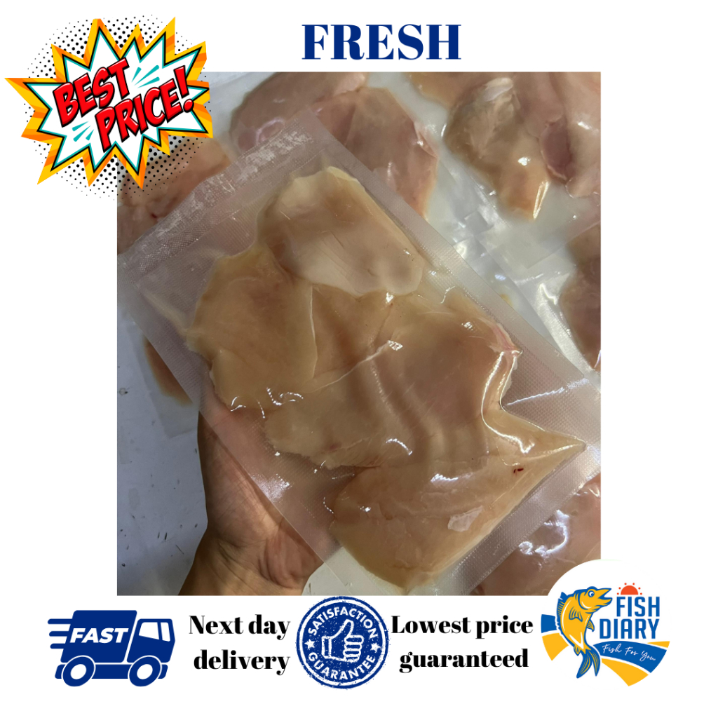 【Penang area】Chicken Breast Slice 200g (Skin Removed) 切片鸡胸肉 （去皮）(Penang FREE DELIVERY for purchase RM120+)
