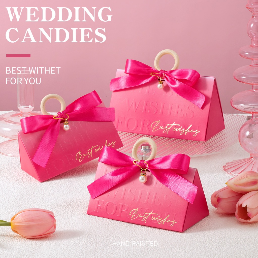 Wooden Ring Doorgift Box | Premium Gift Box | Candy Box | Elegant Wedding Door Giftbox | Goodies Kahwin | Kotak Kahwin