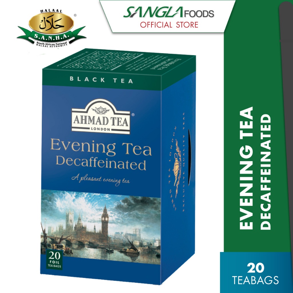 Ahmad Tea Evening Decaffeinated (20 Teabags) Halal Certified