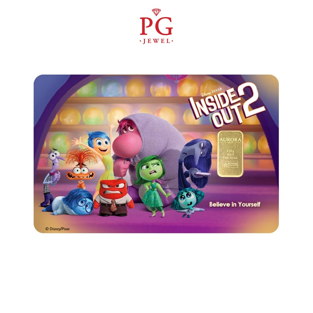 Aurora Italia's Unique 0.25g Gold Bar (Au 999.9) 24K - Inside Out&hellip;