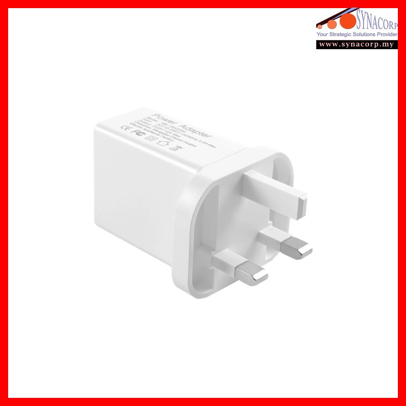 Dual USB Adapter 5V / 2A CE Certification Safe Charging