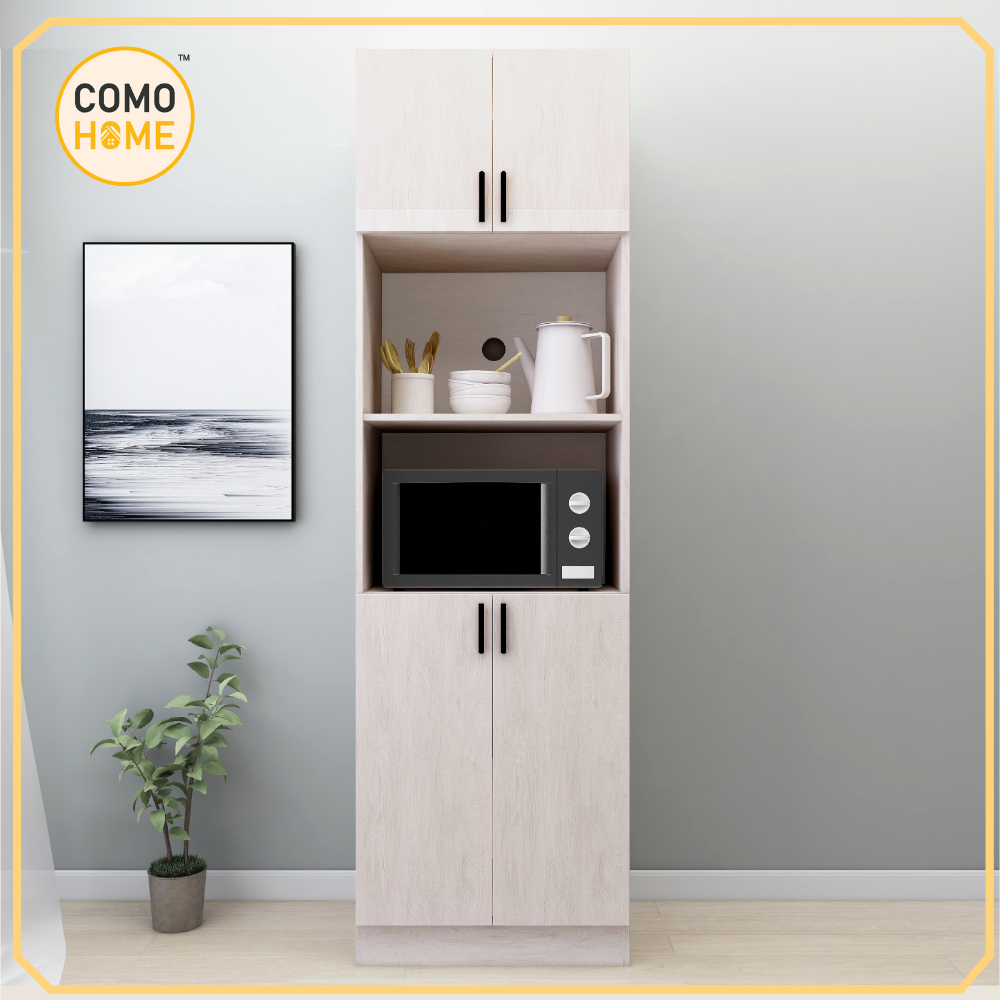 [SIAP PASANG] Como Home 2ft Kitchen Storage Cabinet (KC2000) Tall Cabinet | Pantry Cabinet | Ready Stock