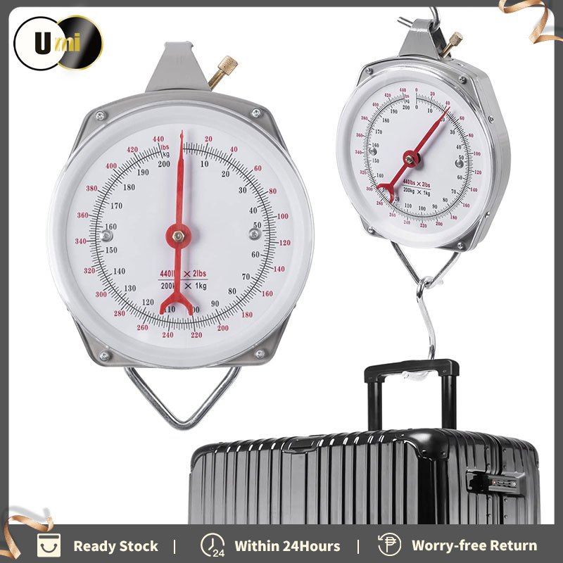 Timbang Gantung 50kg/100kg Digital Hanging Scale Penimbang Gantung Buah Sayur Scale Portable Timbang