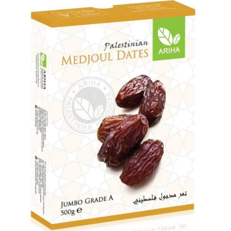 ARIHA Medjoul Jumbo Palestinian Dates Grade A, 500g