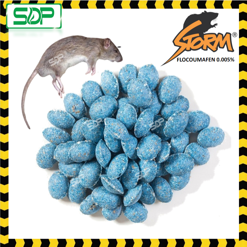 STORM - Ubat Tikus/Racun Tikus Berkesan/Effective Rat Poison/Rat Bait/Rodenticide Pest Control Oil Palm/Padi/Cocoa老鼠药
