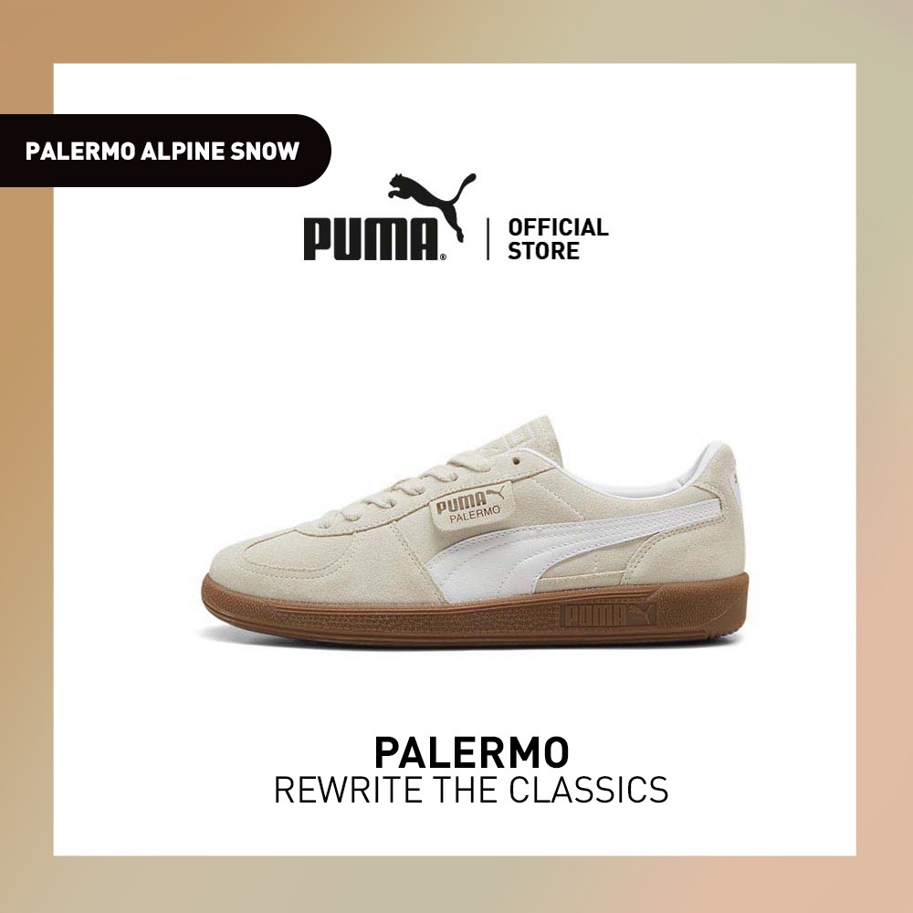 PUMA Unisex Palermo Sneakers (White)