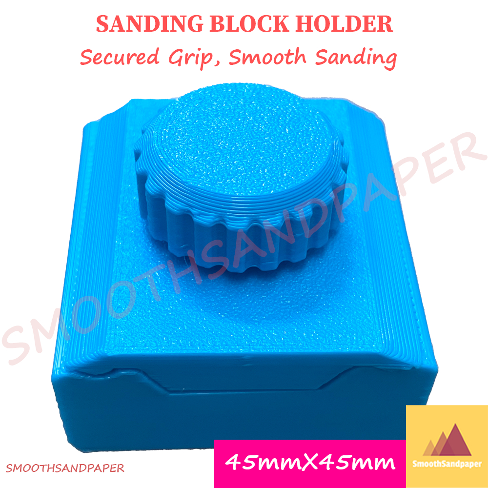 Sanding Block Holder Sandpaper Tools | Holder Blok Penggosok Papan Penggosok Alat Sudut | 砂纸打磨器 image 5
