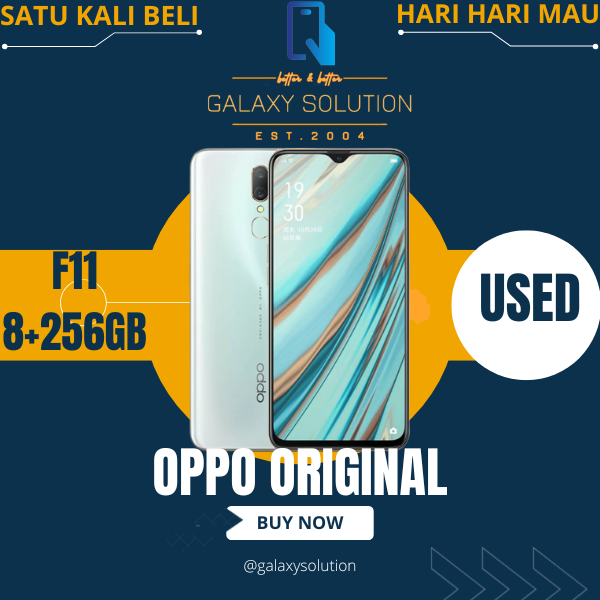 OPPO F11 8GB + 256GB / F9 8GB + 256GB / F5 6GB + 128GB FULL SET