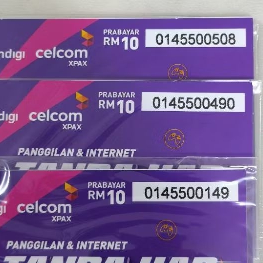 VIP*XOX*Celcom Prepaid SIMPACK*MOBILE*NUMBER**AAA*CANTIK*SALE