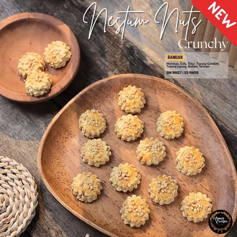 NESTUM NUTS-Biskut Nestum ranggup dan rapuh