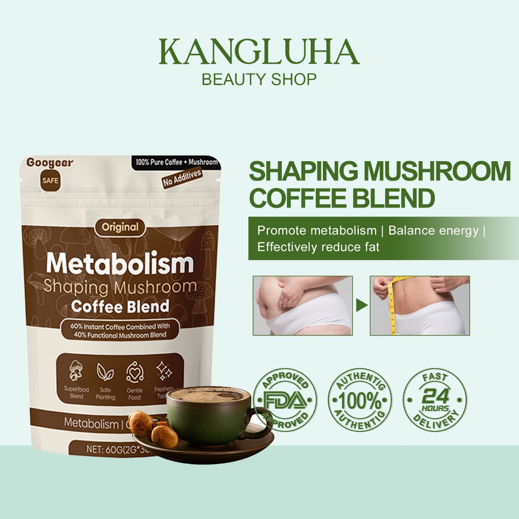 Slimming Coffee Burn Fat Weight Loss Coffee Mushroom Kopi Diet Coffee Kuruskan Badan Dengan Cepat 瘦身燃脂咖啡