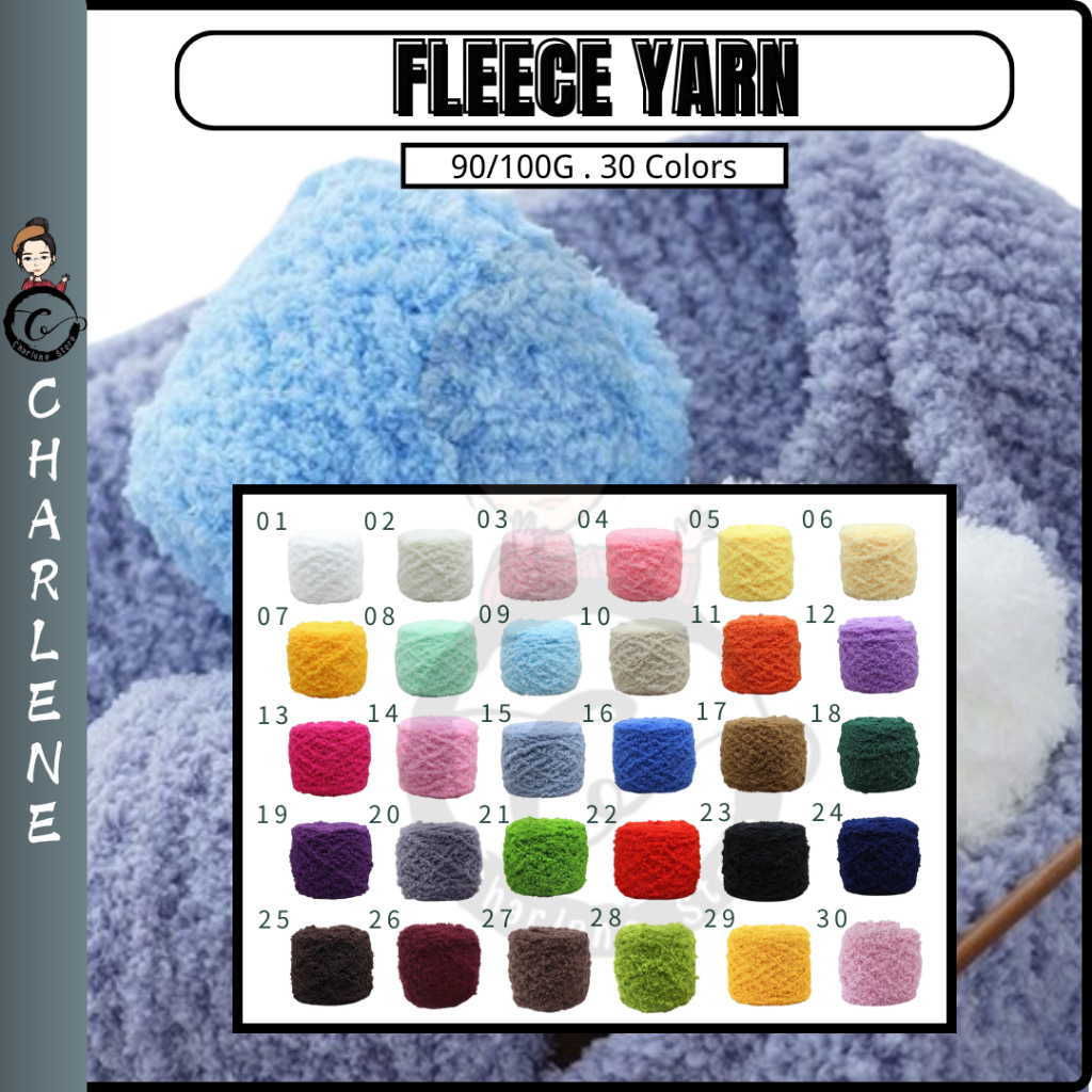 Ready Stock Coral Fleece Yarn 90-100G Cashmere Yarn for DIY Hand Knitting Crochet Sweater Thread Baby Yarn