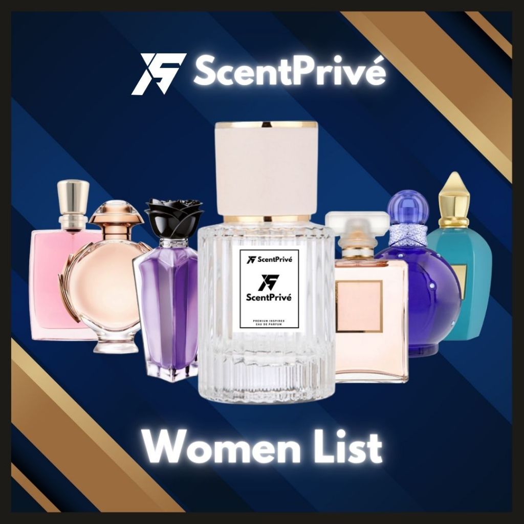 PERFUME SCENT PRIVE WANITA WOMEN LONG LASTING EDP HIGH QUALITY TAHAN LAMA PARFUM MESRA SOLAT BERKUALITI INSPIRED PERFUME