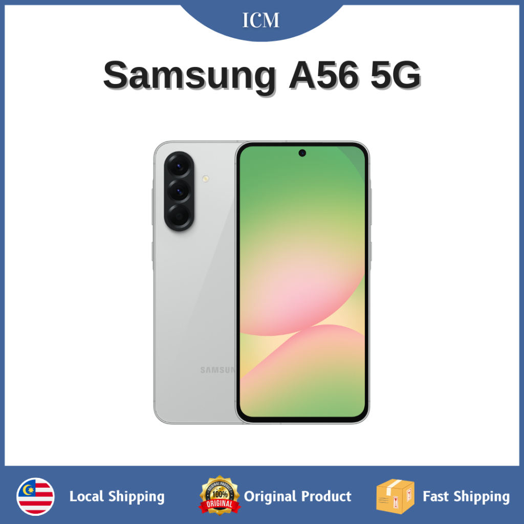 Samsung Galaxy A56 5G (12GB RAM | 256GB ROM) 5000mAh Battery | 45W Fast Charge Original Samsung 2 Ye