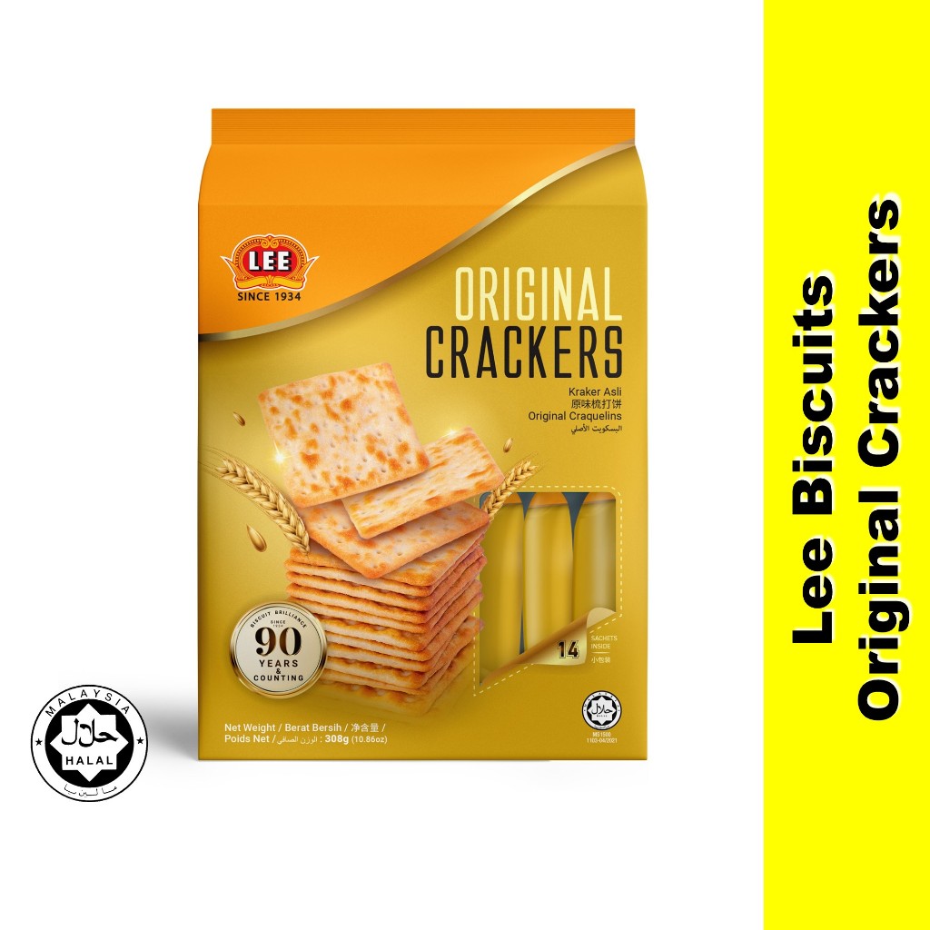 Lee Biscuits Original Crackers / Cream / Sugar/ Multigrain / Chocolate / Butter / Lemon Biscuit with Halal