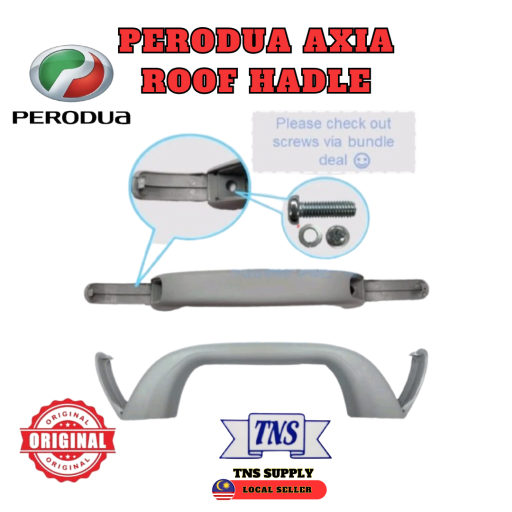 ORIGINAL Perodua Axia Grip Assist / Roof Handle / Pemegang Pintu (74611-BZ020)